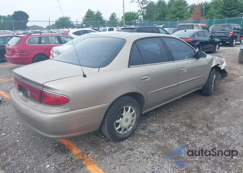 2003 Buick Century Custom из США, поврежденный, VIN 2G4WS52J231241988